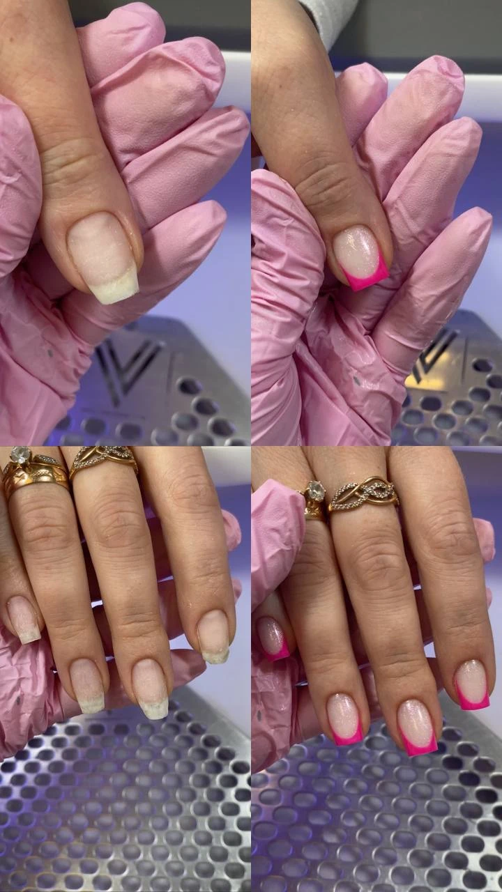 Моделирование ногтей гелем